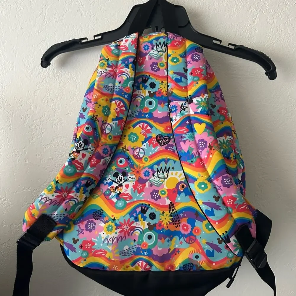 PRIDE Disney Parks Mickey & Minnie Mouse Rainbow Pride Collection Backpack